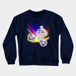 Bike Riding Crewneck Sweatshirt